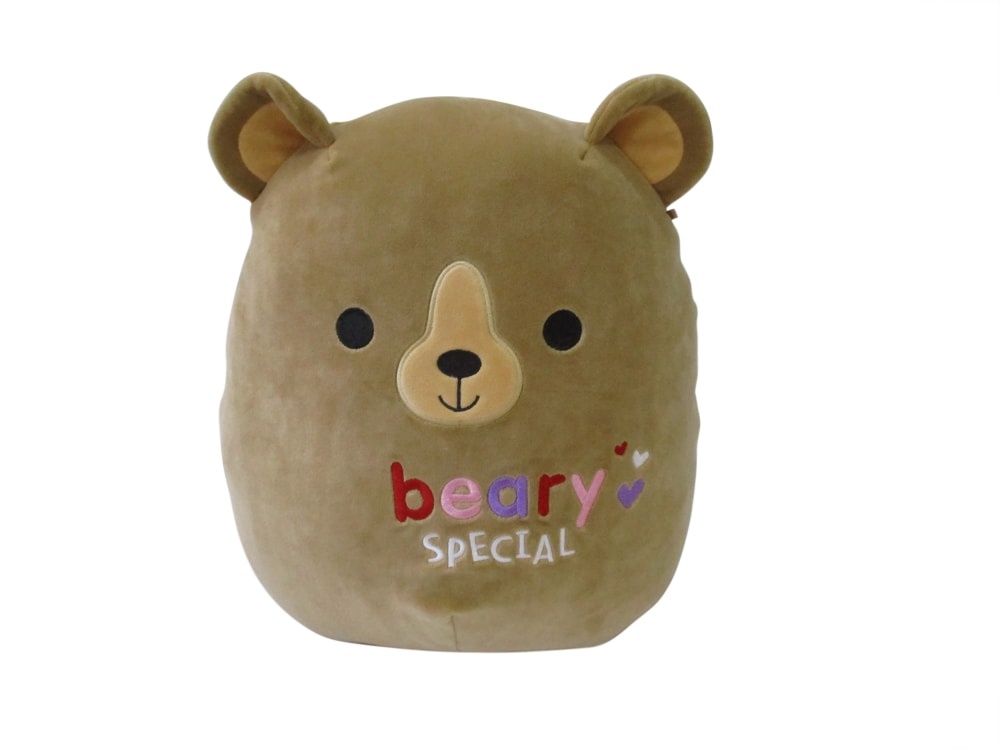 slide 1 of 1, Squishmallows Bear Plush - Brown, 12 in