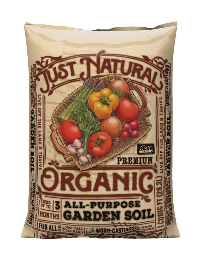 slide 1 of 5, Just Natural Organic All Purpose Garden Soil, 1 Each, 1 ct