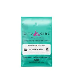 City Girl Coffee Co. Guatemala Medium Roast Whole Bean Coffee - 12 oz
