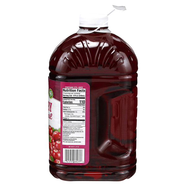 slide 4 of 5, Meijer Cranberry Juice Cocktail, 128 oz