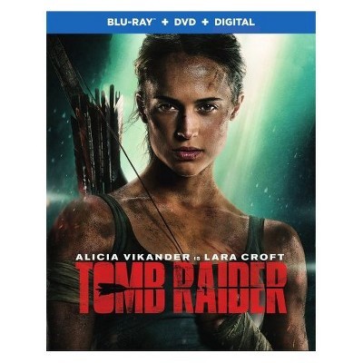 slide 1 of 1, Tomb Raider (2018) (Blu-ray + DVD + Digital), 1 ct