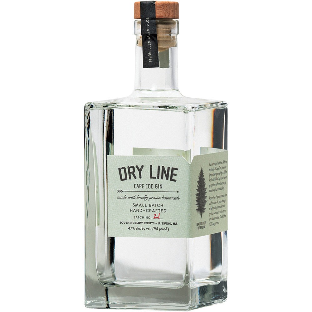 slide 1 of 1, Dry Line Cape Cod Gin, 750 ml