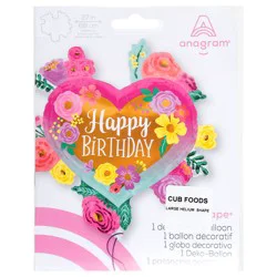 Anagram SuperShape Birthday Large Balloon - 1 Each