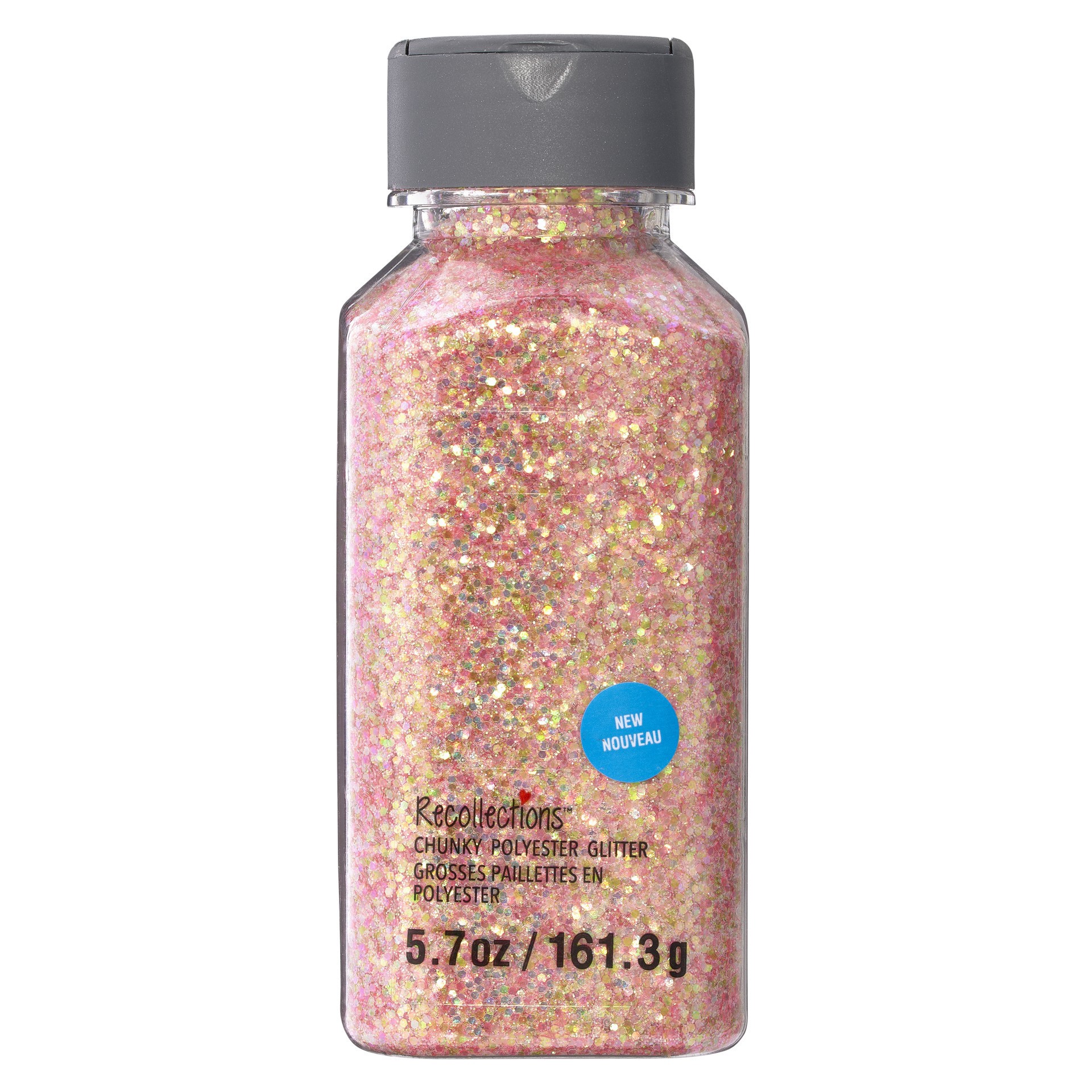 slide 3 of 3, 5.7oz. Chunky Polyester Glitter By Recollections, 5.7 oz