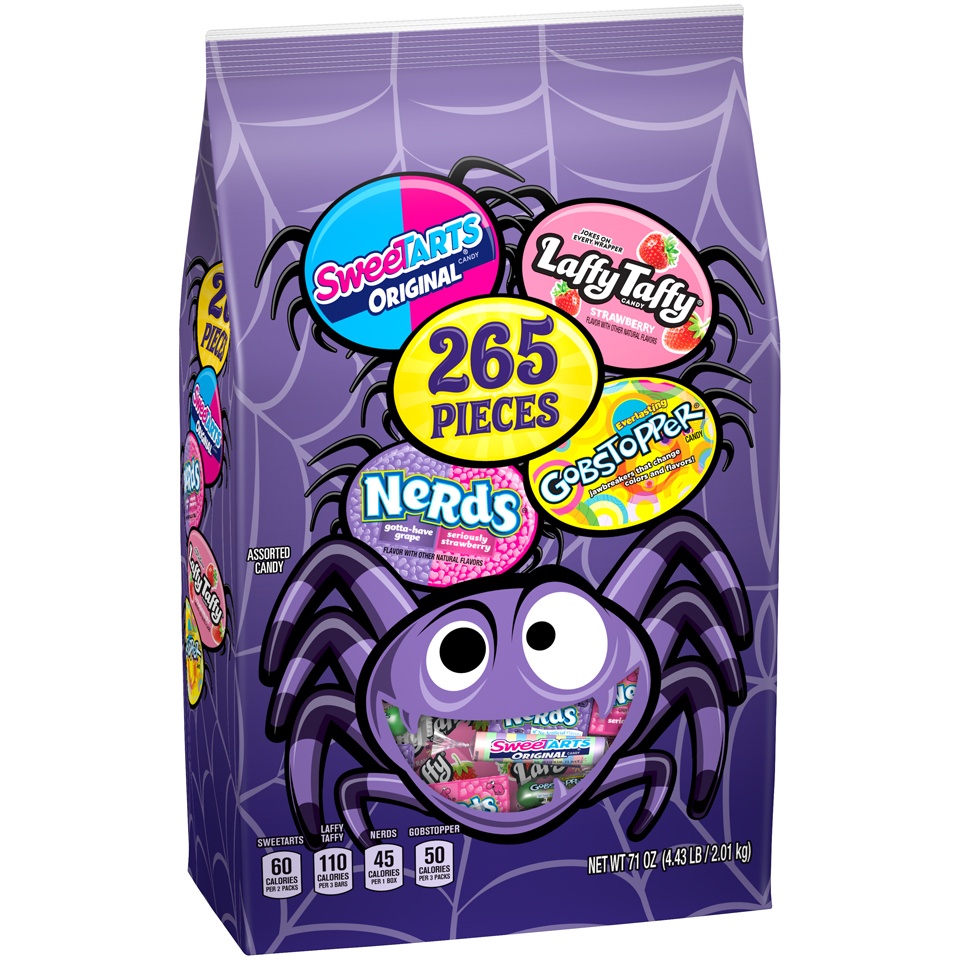 slide 8 of 8, Nestlé Assorted Halloween Candy Sugar, 71 oz