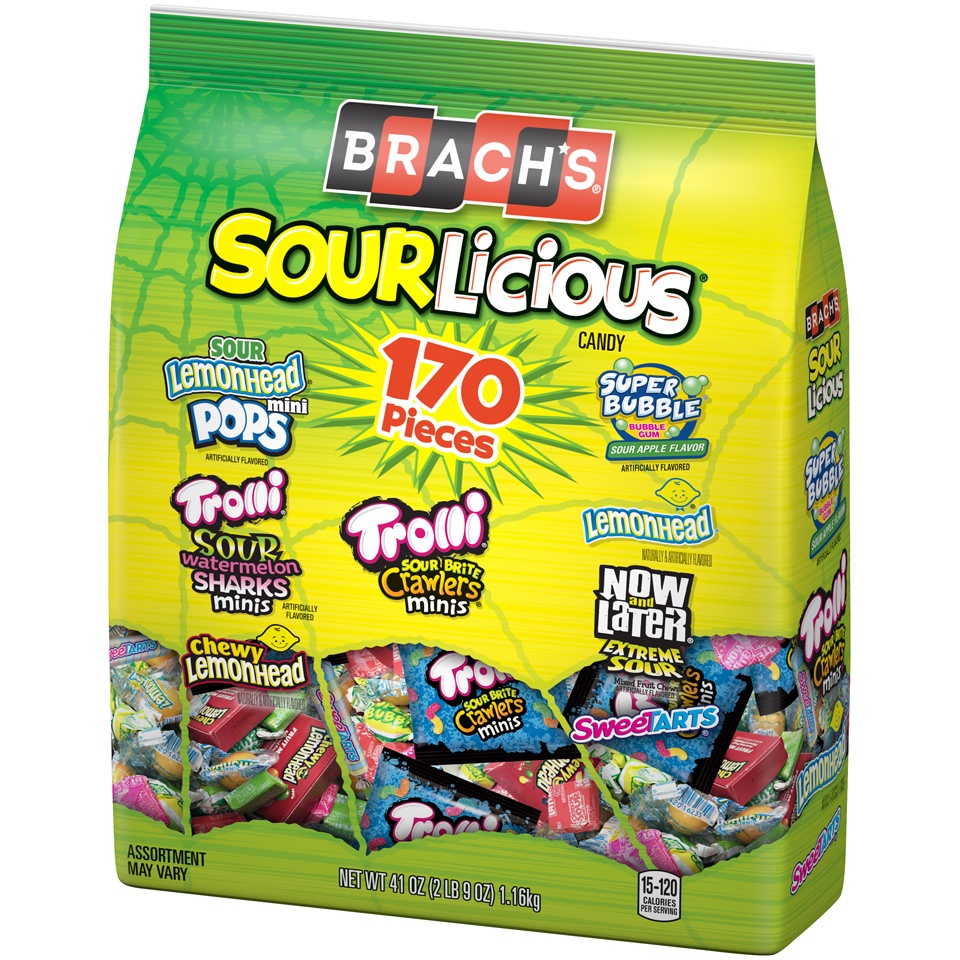 slide 6 of 8, Brach's Sourlicious Mix, 170 ct