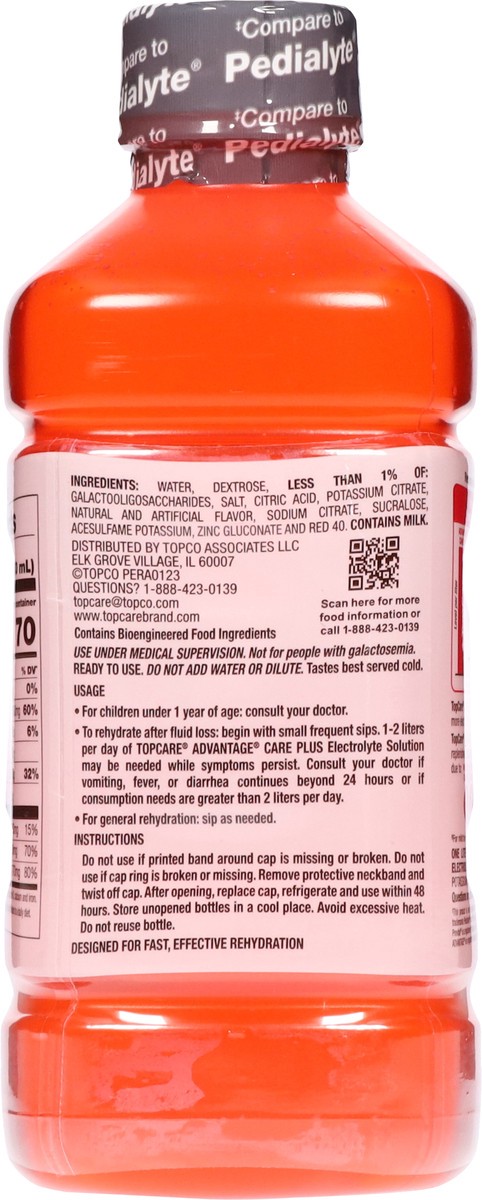 slide 12 of 16, TopCare Health Advantage Care+ Chilled Cherry Pomegranate Electrolyte Solution 33.8 fl oz, 33.8 fl oz