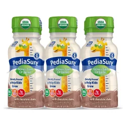 PediaSure Organic Shake Milk Chocolate Ready-to-Drink - 6 ct; 8 fl oz