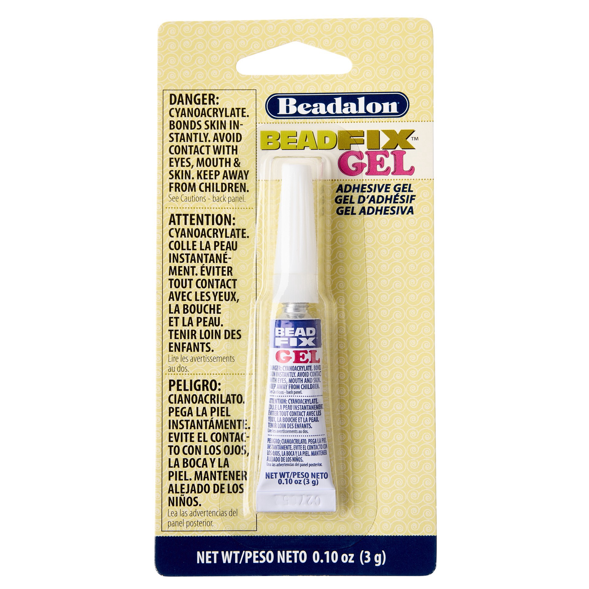 slide 4 of 4, Beadalon Beadfix Gel, 0.1 fl oz