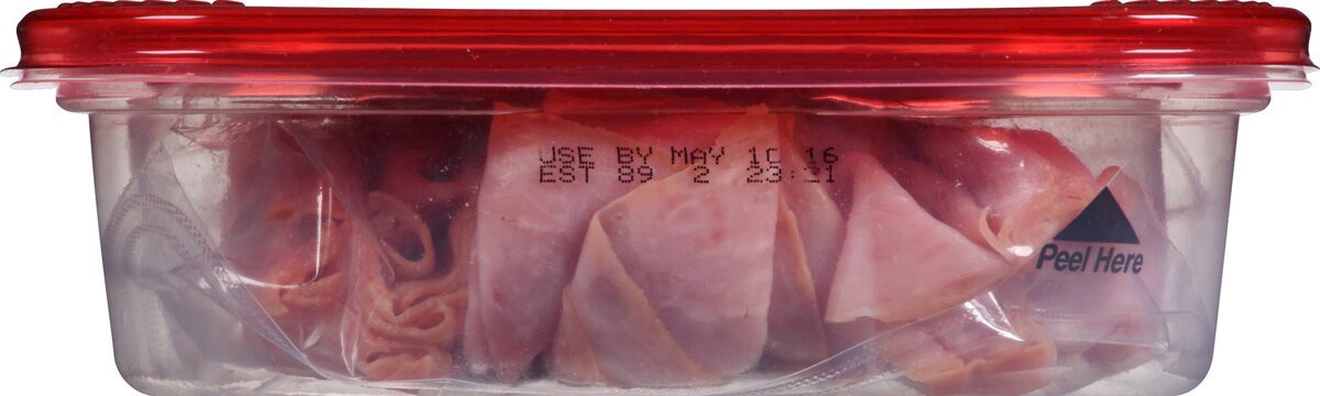 slide 2 of 8, Hillshire Farm Ultra Thin Sliced Lower Sodium Honey Ham Sandwich Meat, 8 ounces, 8 oz