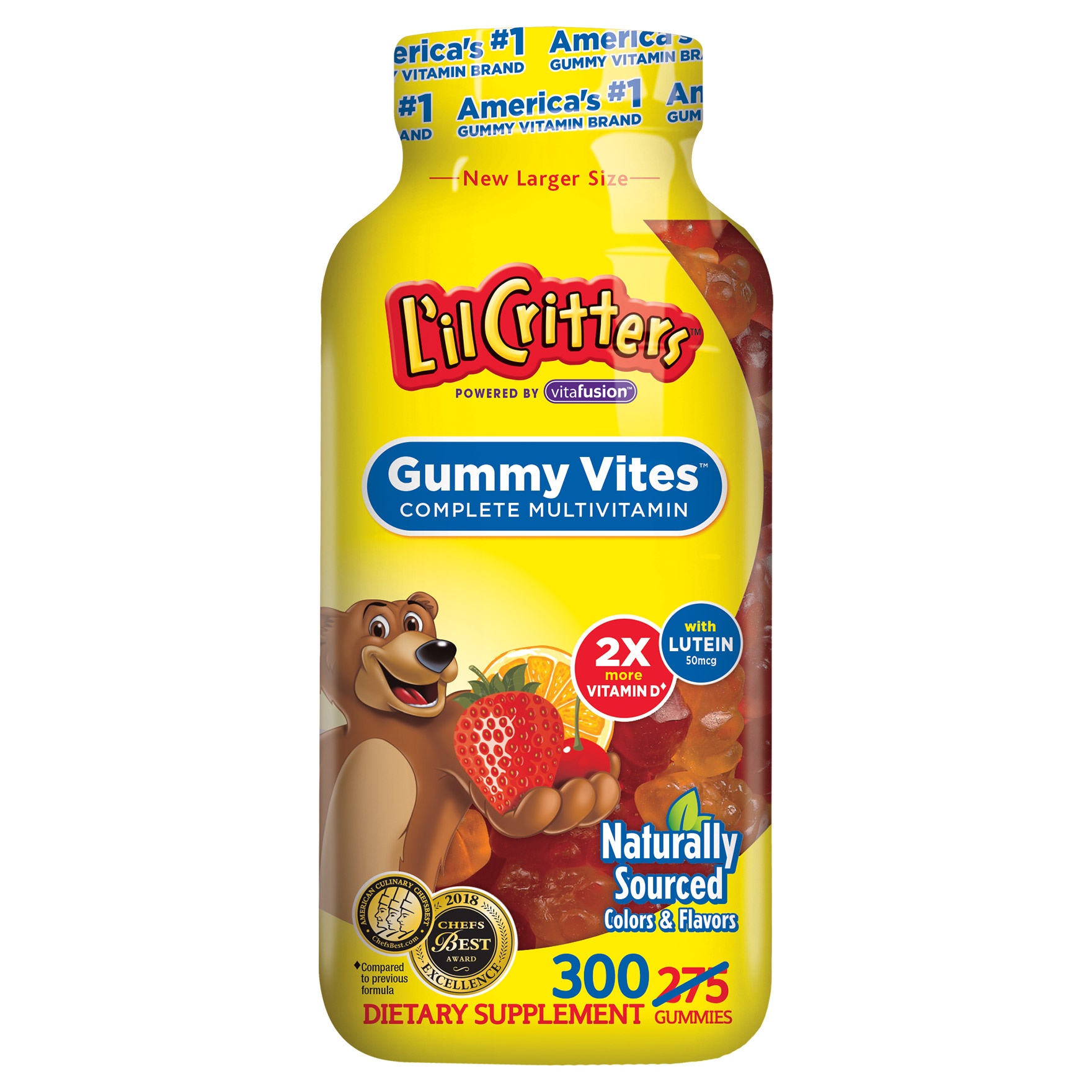slide 1 of 1, L'il Critters Gummy Vites, 300 ct, 300 ct