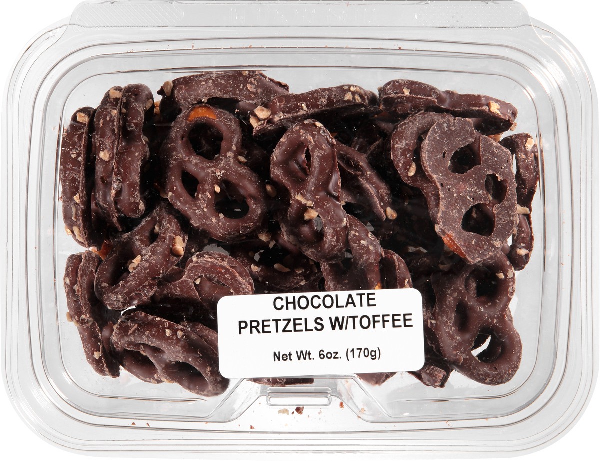 slide 2 of 9, JLM Manufacturing with Toffee Chocolate Pretzels 6 oz, 6 oz