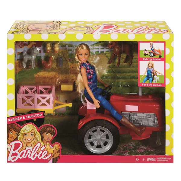 slide 1 of 14, Mattel Barbie Farmer Doll Playset, 1 ct