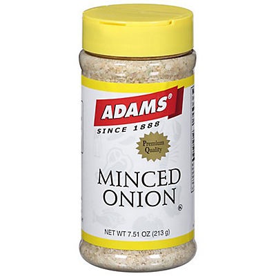 slide 1 of 1, Adams Minced Onion, 7.5 oz