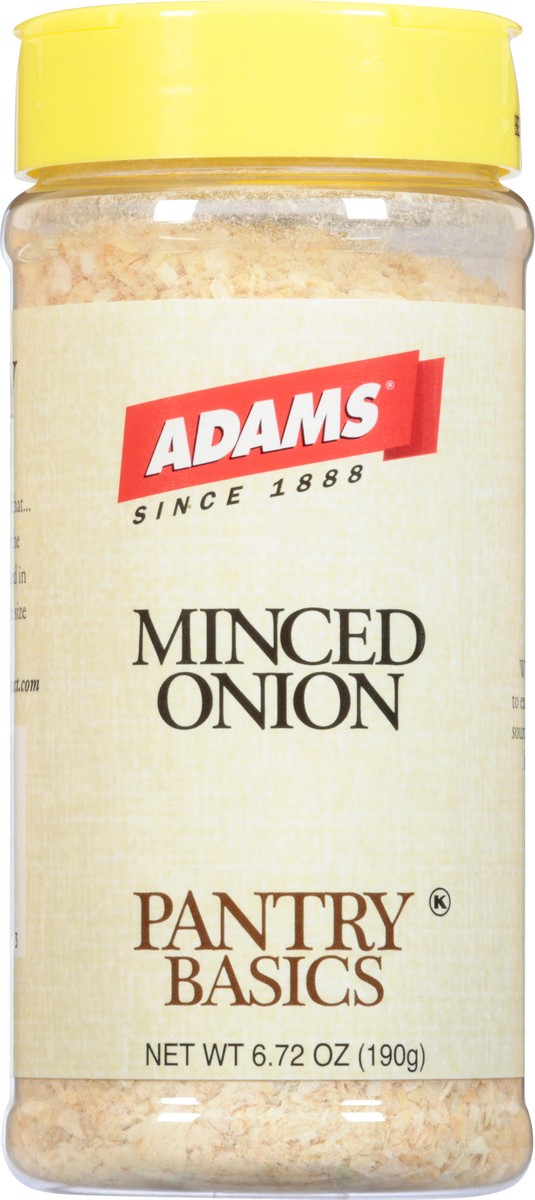 slide 1 of 12, Adams Pantry Basics Minced Onion 6.72 oz, 6.72 oz