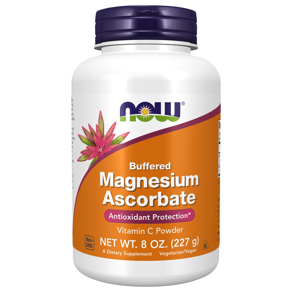 slide 1 of 4, NOW Magnesium Ascorbate Powder - 8 oz., 8 oz
