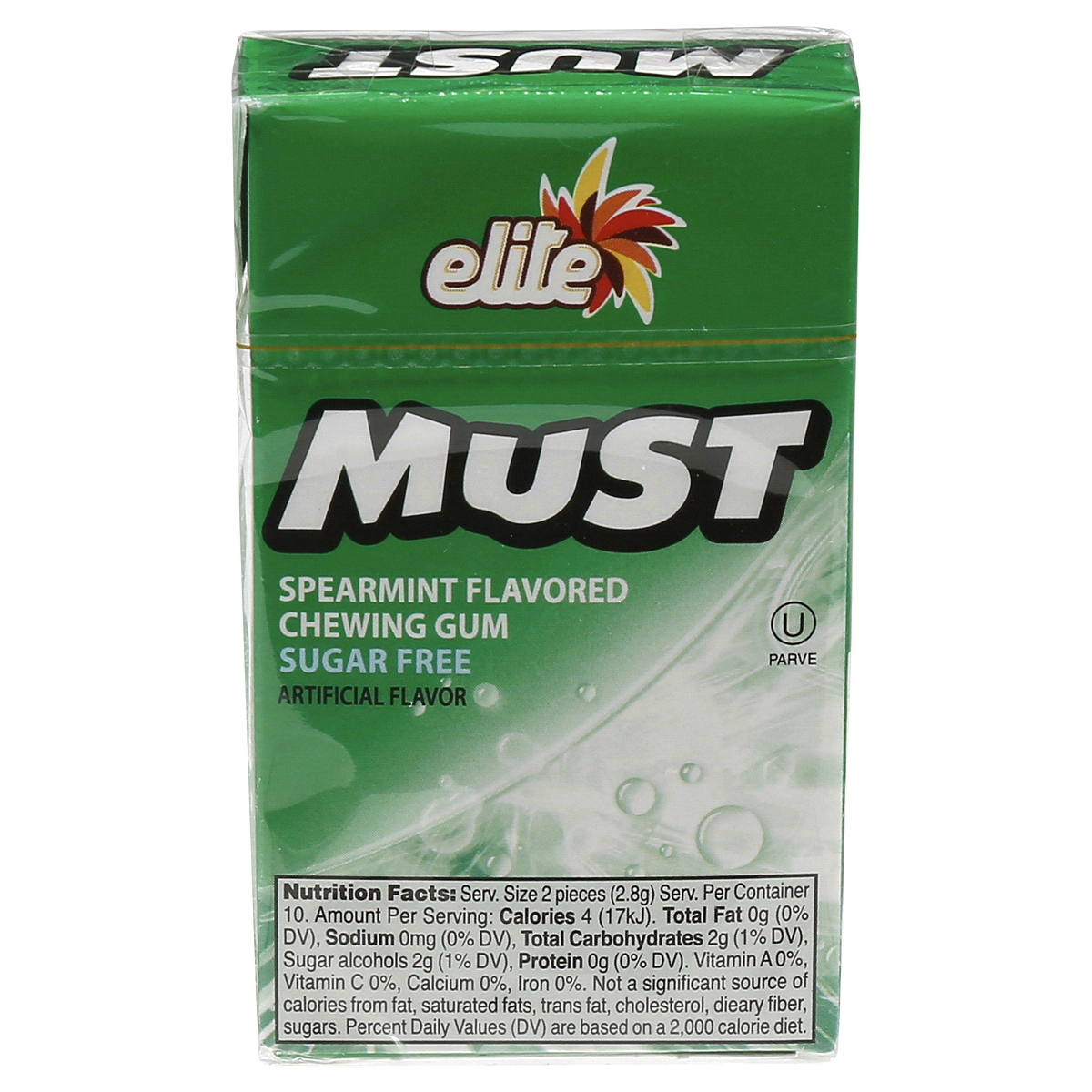slide 2 of 6, Elite Must Spearmint Sugar Free Chewing Gum, 20 ct
