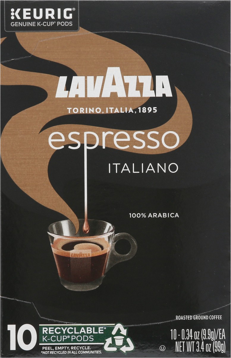 slide 2 of 9, Lavazza Espresso Italiano K-Cups, 10 ct