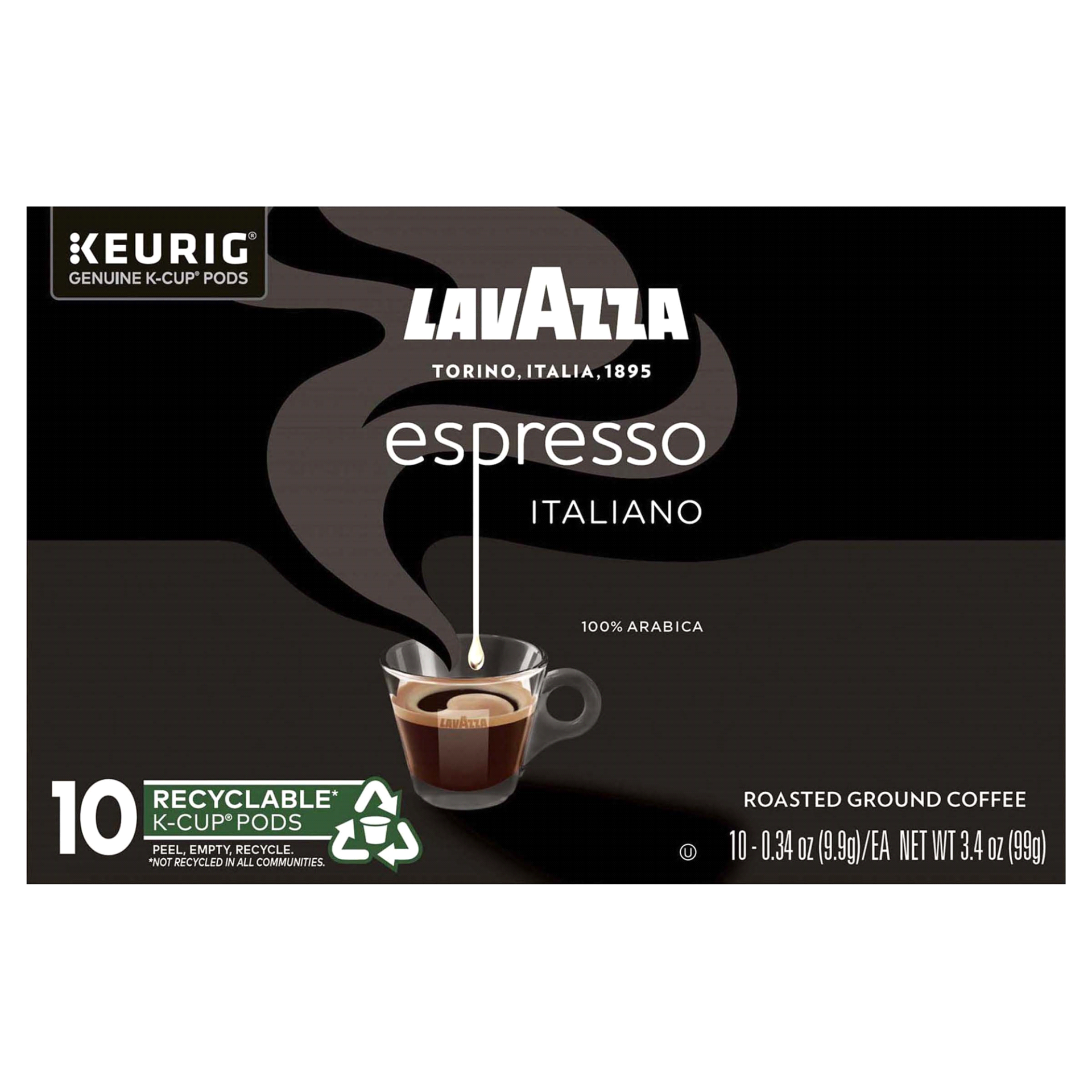 slide 1 of 9, Lavazza Espresso Italiano K-Cups, 10 ct