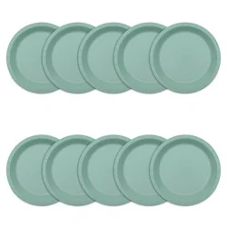 American Greetings 7 Inch All Occasion Paper Plates - Green