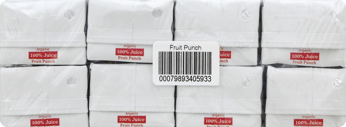 slide 3 of 4, O Organics 100% Tetra Juice Fruit Punch, 8 ct; 6.75 fl oz