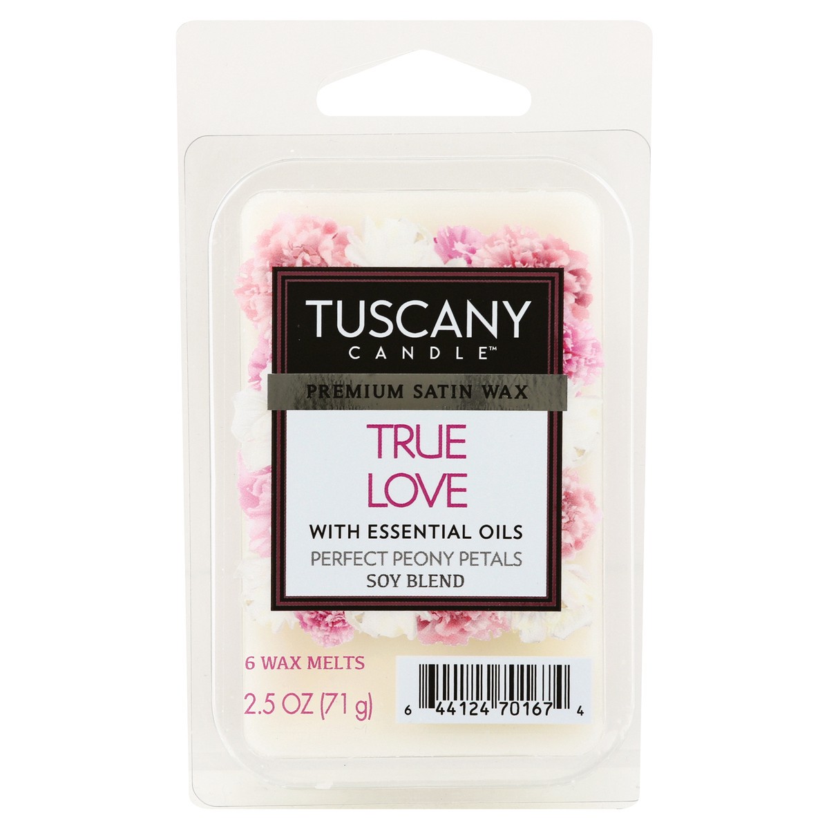 slide 3 of 10, Tuscany Candle Soy Blend True Love Wax Melts 6 ea, 6 ct