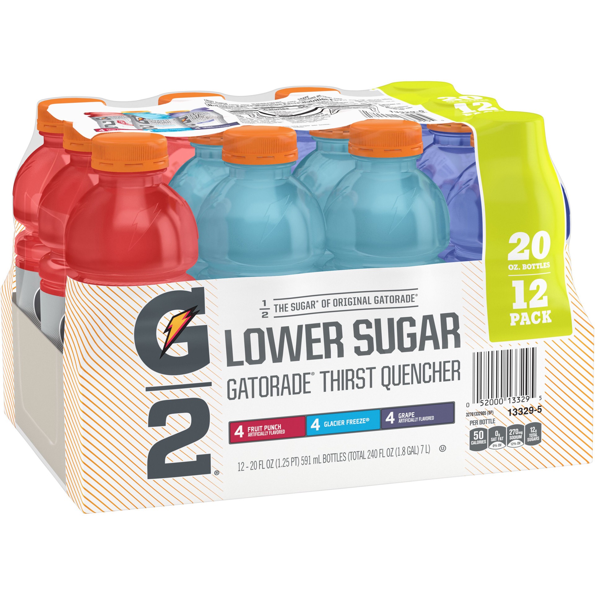 slide 1 of 9, G2 Lower Sugar Thirst Quencher Variety Pack - 240 oz, 240 oz