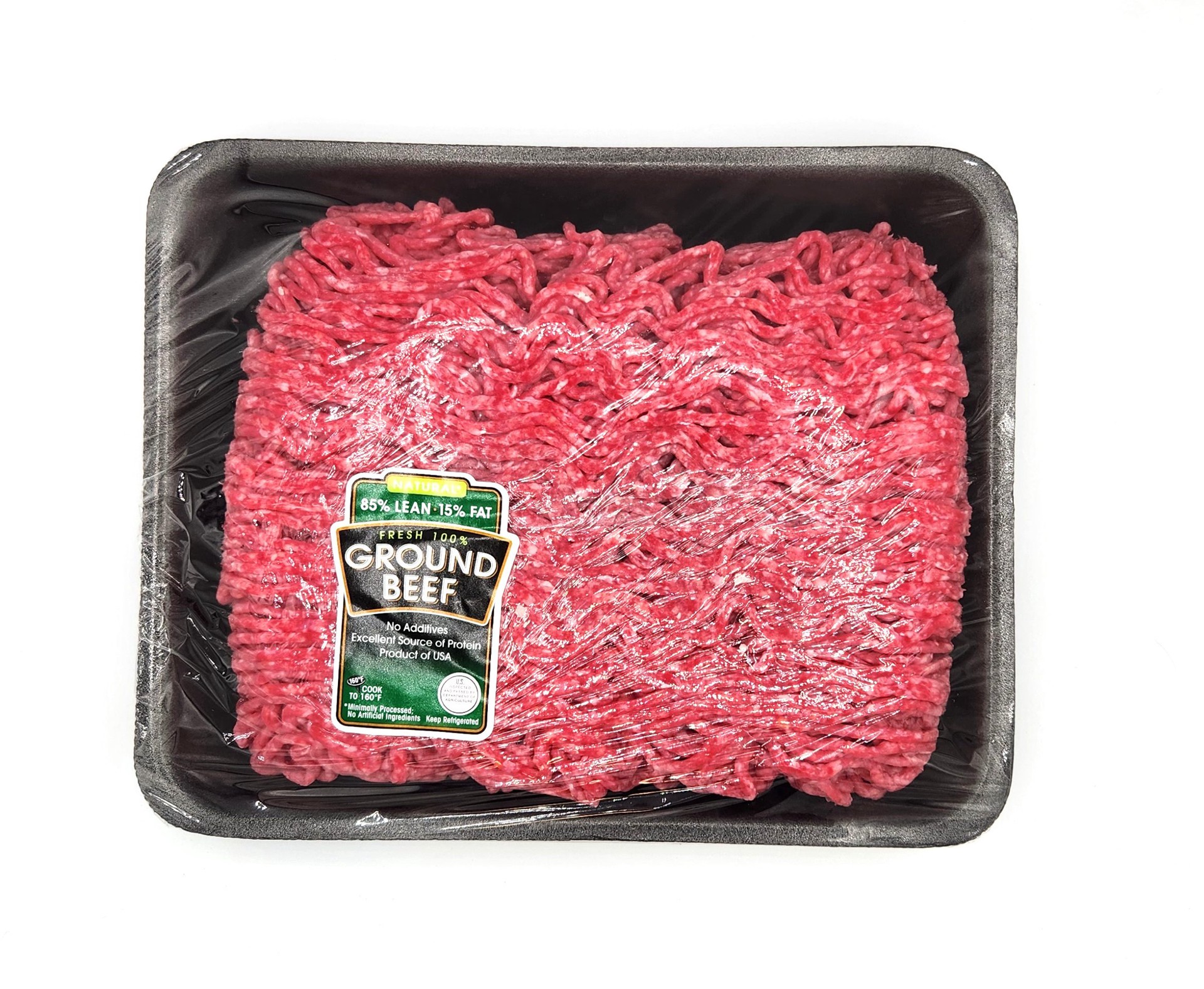 slide 1 of 1, 85% Ground Beef Family Pk, lb