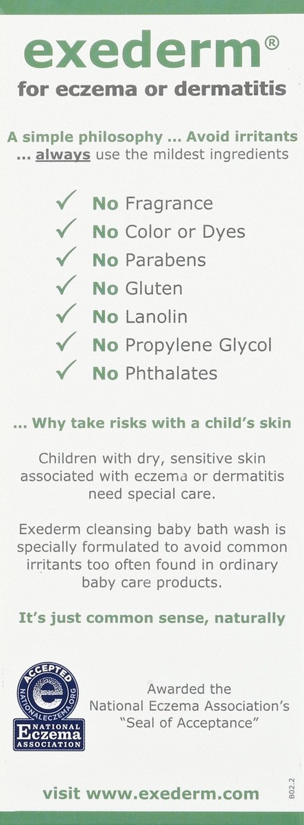 slide 6 of 6, Exederm Bath Wash 8 oz, 8 oz