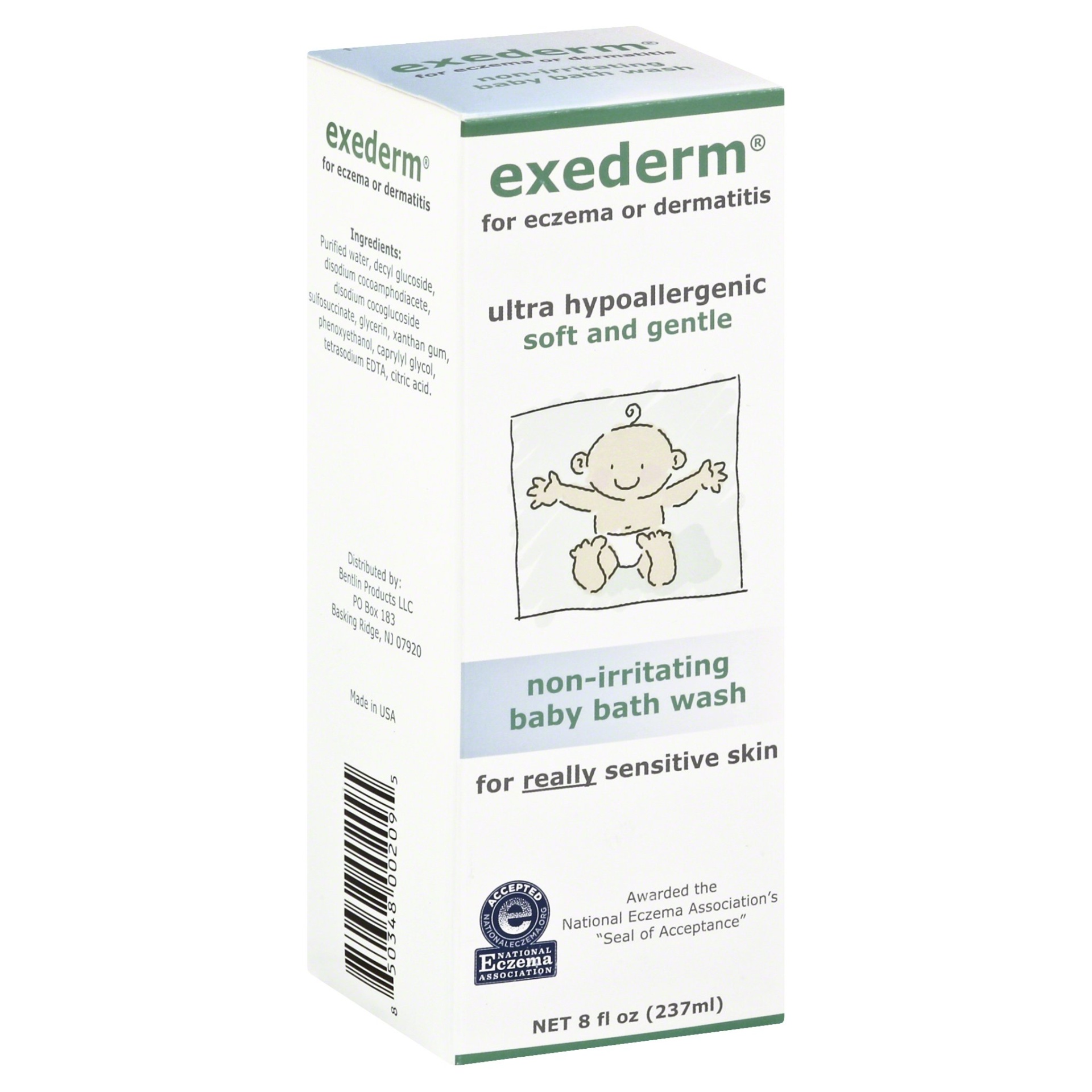 slide 1 of 6, Exederm Bath Wash 8 oz, 8 oz