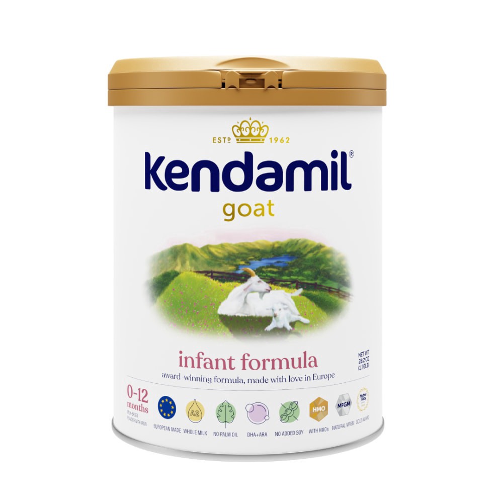 slide 1 of 3, Kendamil Goat Whole Milk Powder Infant Formula, 28.2 oz