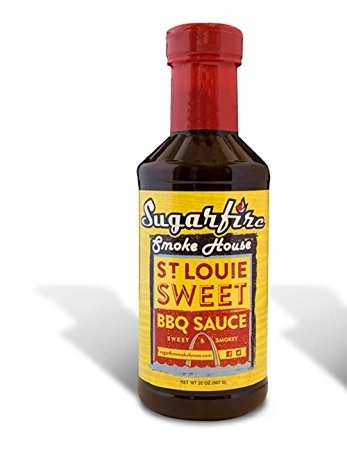 slide 1 of 1, Sugarfire Smoke House Sweet St Louie BBQ Sauce, 20 oz