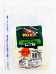 Tropical Mozzarella Cheese Singles