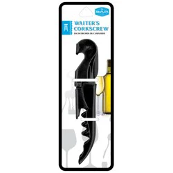 The Bar Waiters Corkscrew Black