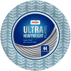 Meijer 10" Heavyweight Ultra Paper Plates, 44 Ct
