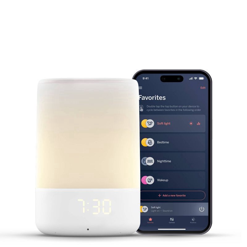 slide 3 of 10, Nanit Sound Machine & Night Light - White, 1 ct