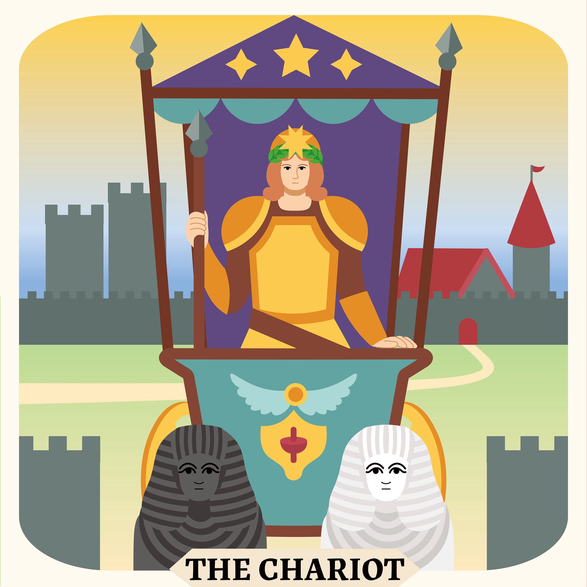 slide 7 of 7, 4" X 4" Tarot Canvas Painting Kit By Craft Smart, 4 in x 4 in