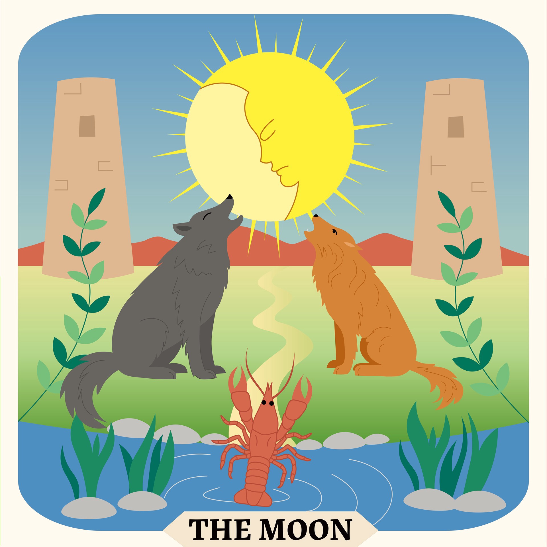 slide 5 of 7, 4" X 4" Tarot Canvas Painting Kit By Craft Smart, 4 in x 4 in