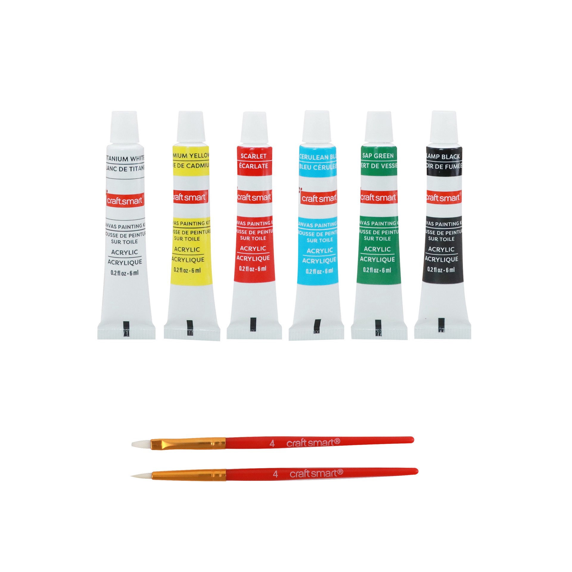 slide 4 of 7, 4" X 4" Tarot Canvas Painting Kit By Craft Smart, 4 in x 4 in