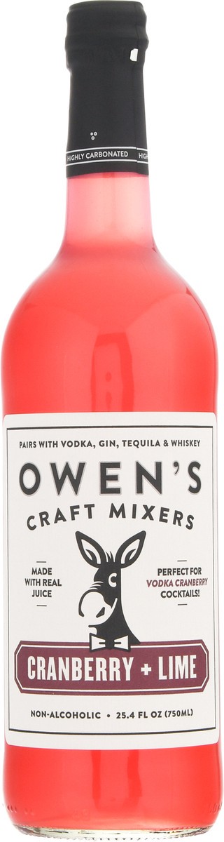slide 8 of 12, Owens Craft Mixers Cranberry + Lime Cocktails Mixer - 25.4 fl oz, 25.4 fl oz