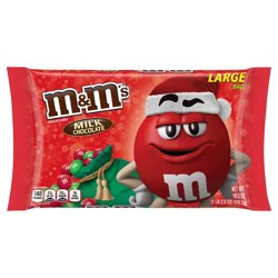 M&M''S Milk Chocolate Holiday Candy, 18oz Bag