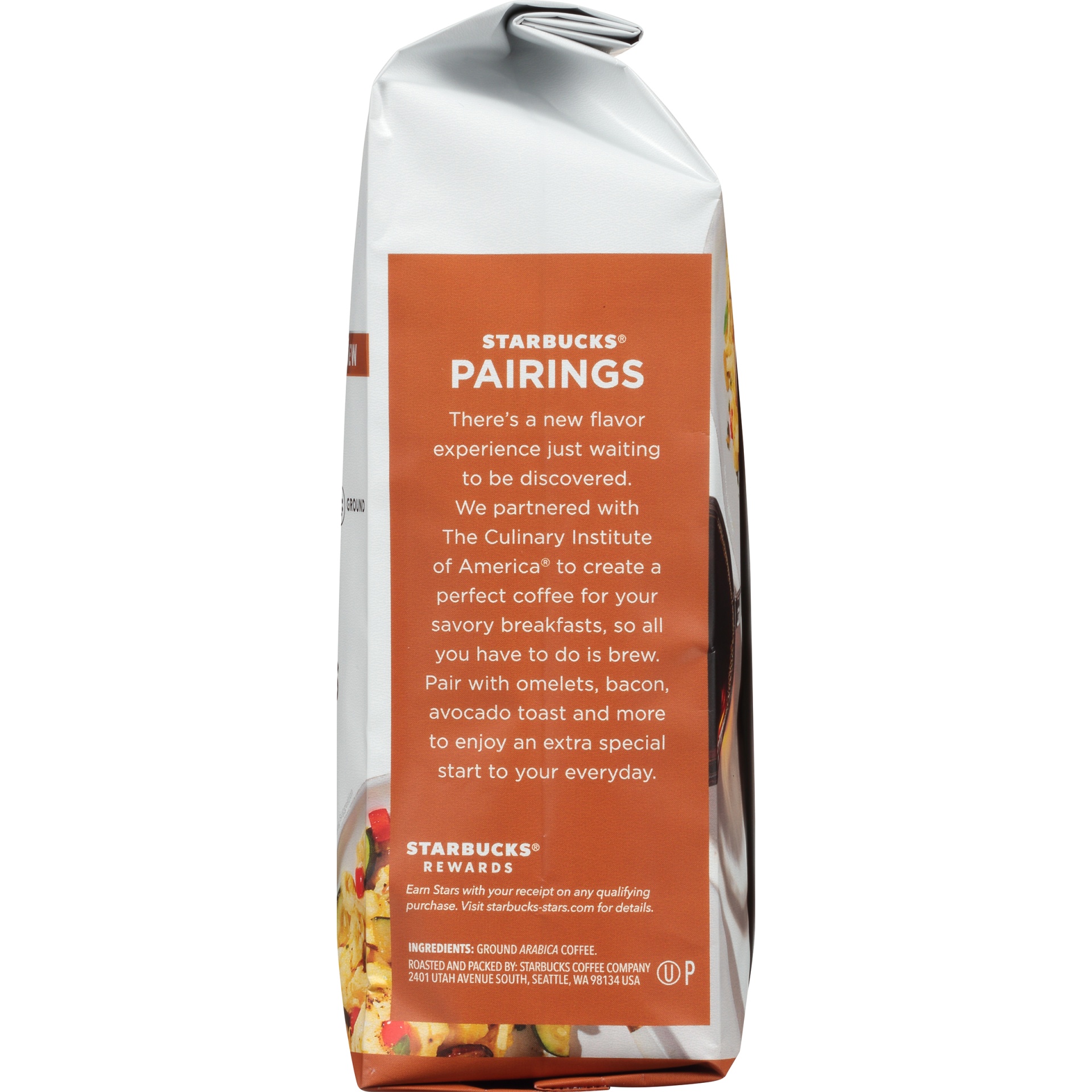 slide 5 of 7, Starbucks Ground Medium Roast Savory Mornings Blend, 12 oz