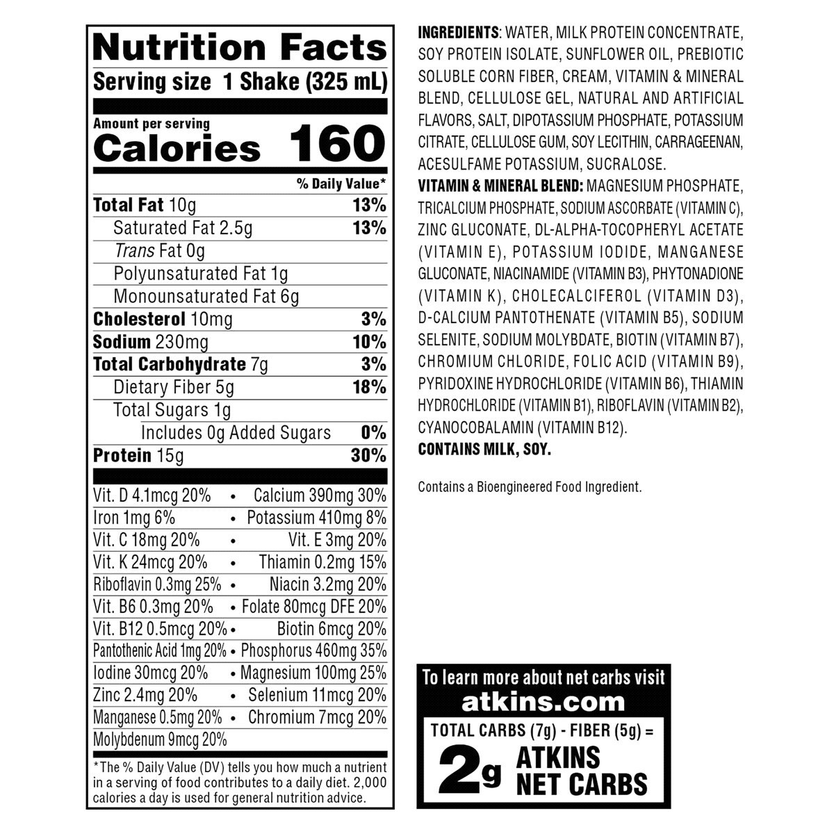 slide 2 of 2, Atkins Protein-Rich Shake, Creamy Caramel, 4 ct