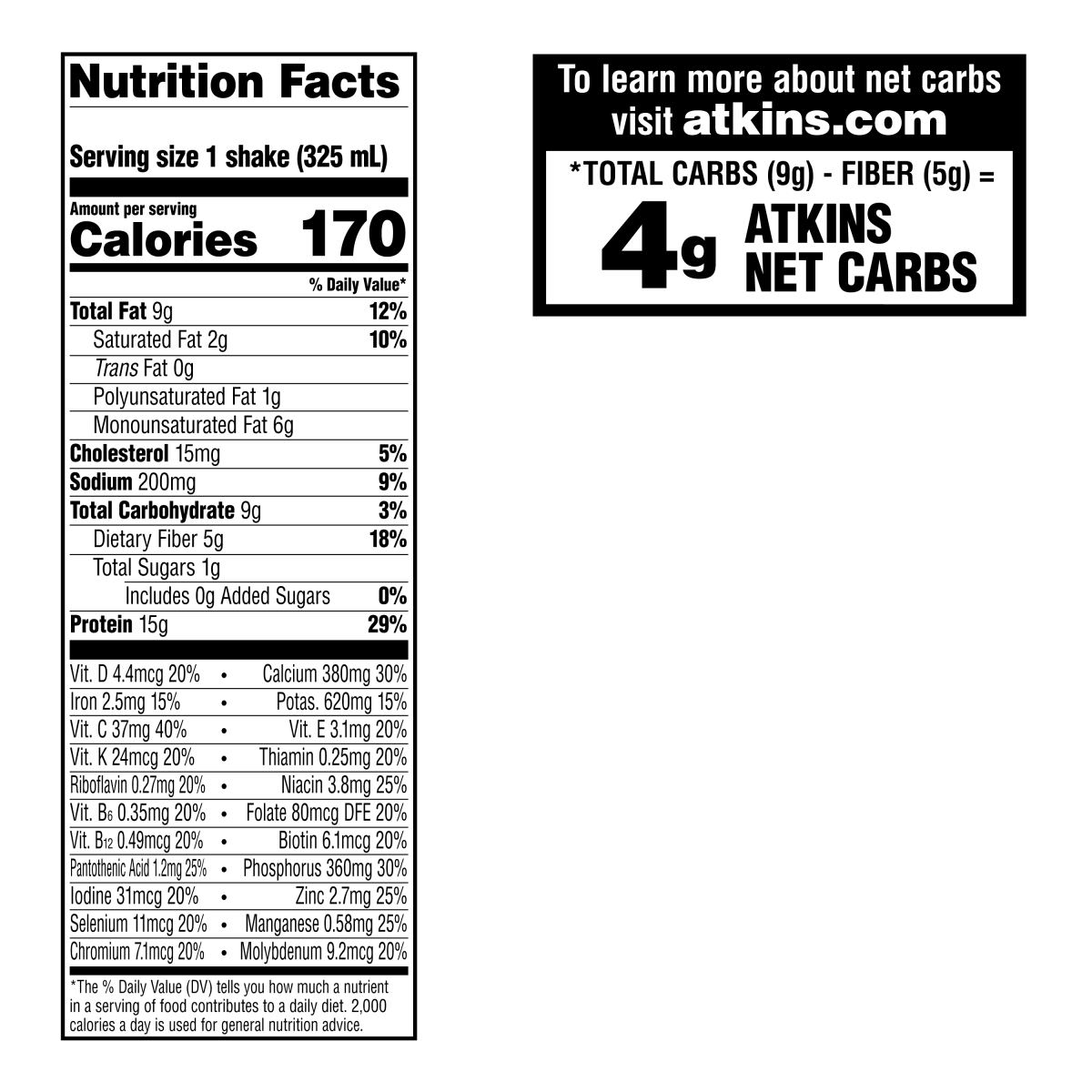 slide 2 of 2, Atkins Protein-Rich Shake, Mocha Latte, Value Pack, 12 ct