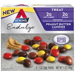 Atkins Treat Chocolate Peanut Candies