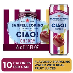 San Pellegrino Ciao Cherry Sparkling Water