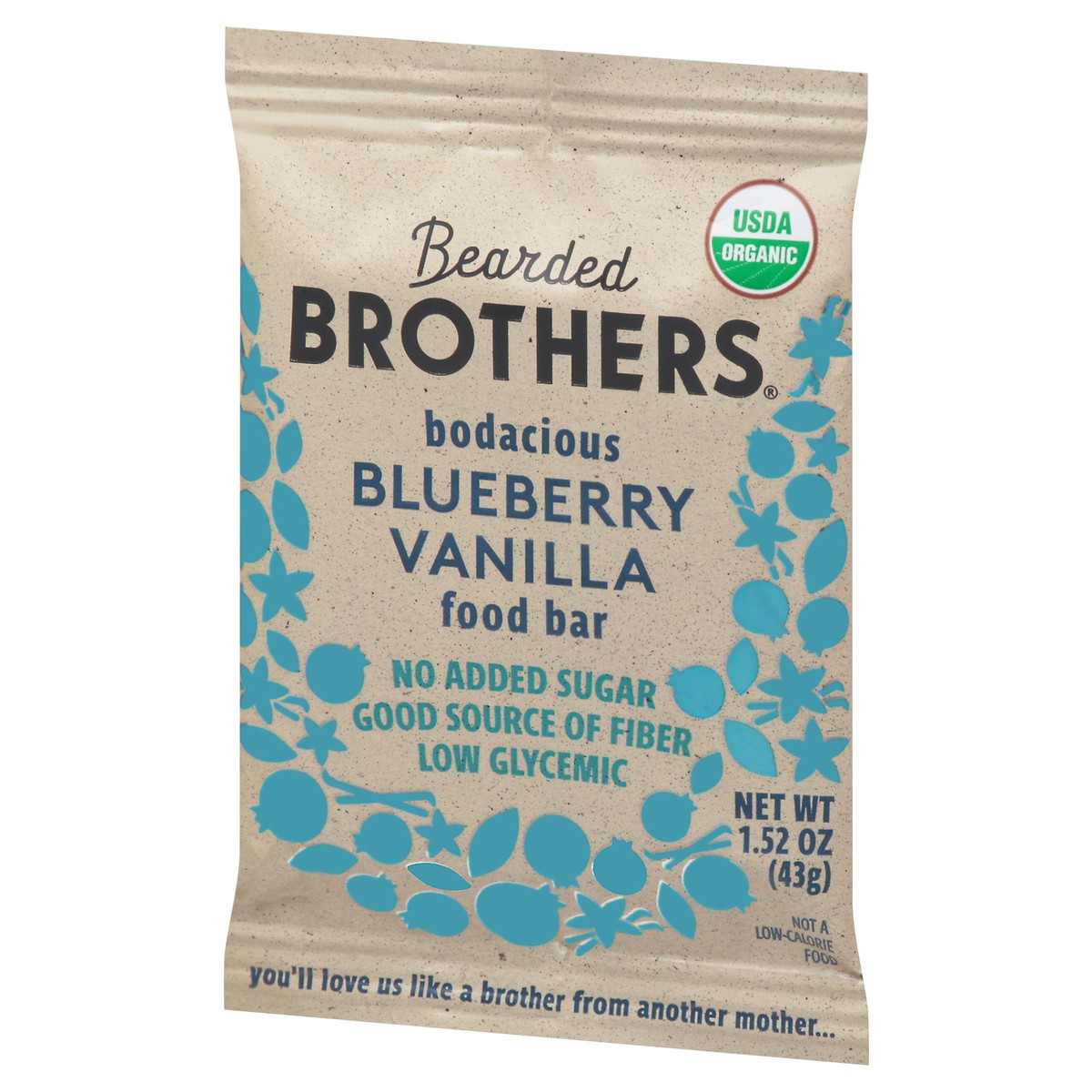 slide 2 of 14, Bearded Brothers Bar Bodacious Blueberry Vanilla Organic - 1.52 Oz, 1.52 oz