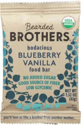 Bearded Bros Blueberry Vanilla Bars 1.52 oz