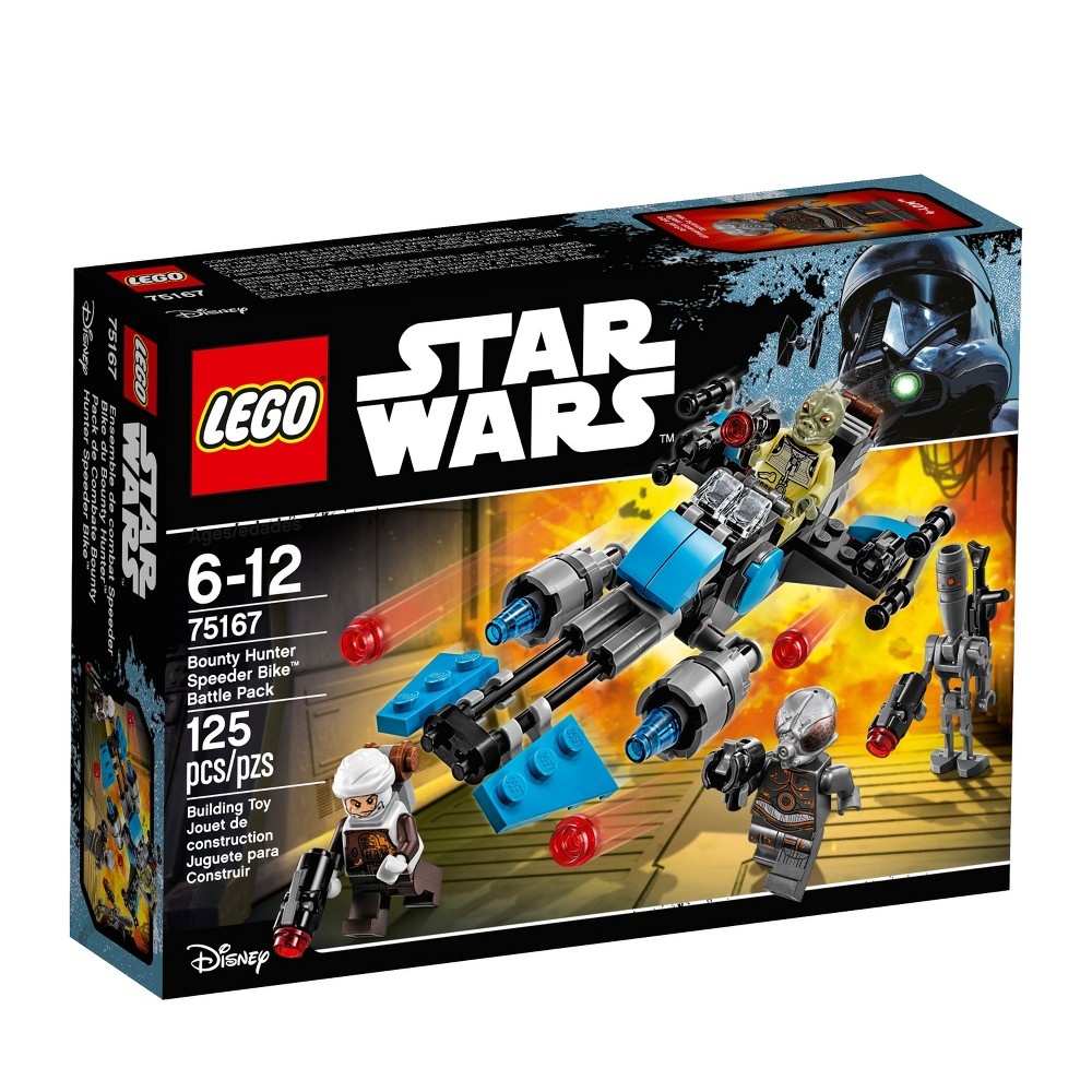 slide 10 of 14, LEGO Star Wars Bounty Hunter Speeder Bike Battle Pack 75167, 1 ct