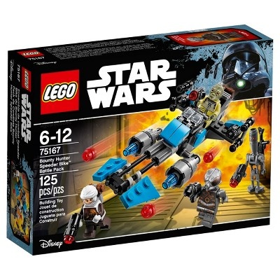 slide 1 of 14, LEGO Star Wars Bounty Hunter Speeder Bike Battle Pack 75167, 1 ct